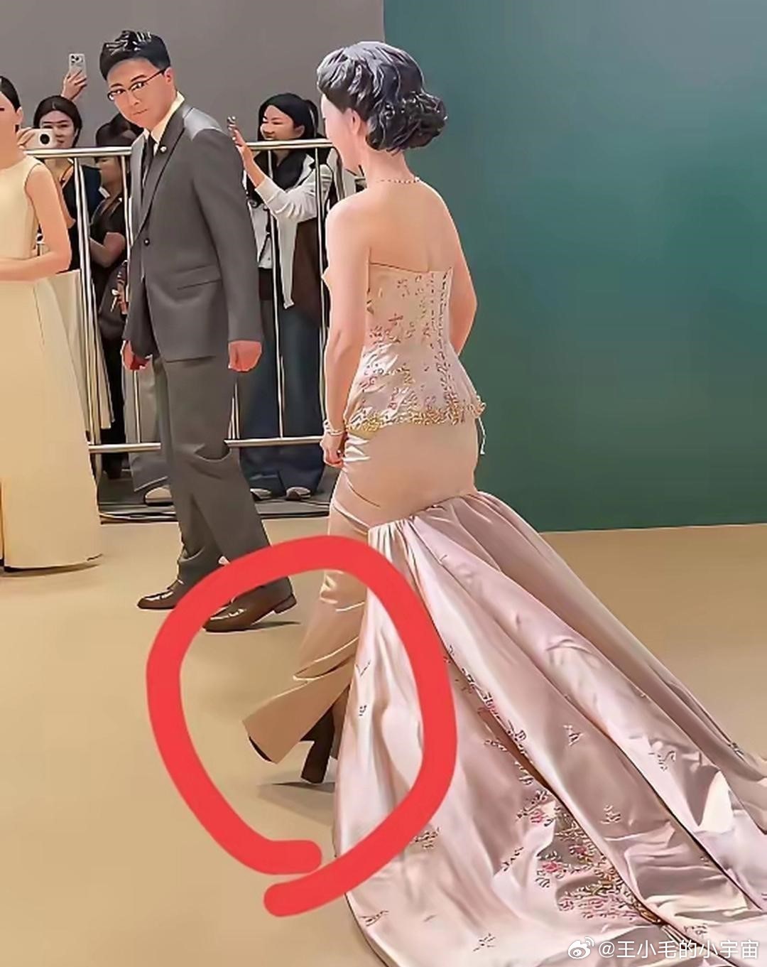 看到杨紫的这个图，突然就明白了女明星为什么那么累了你们看一个颁奖晚会上，杨紫的官