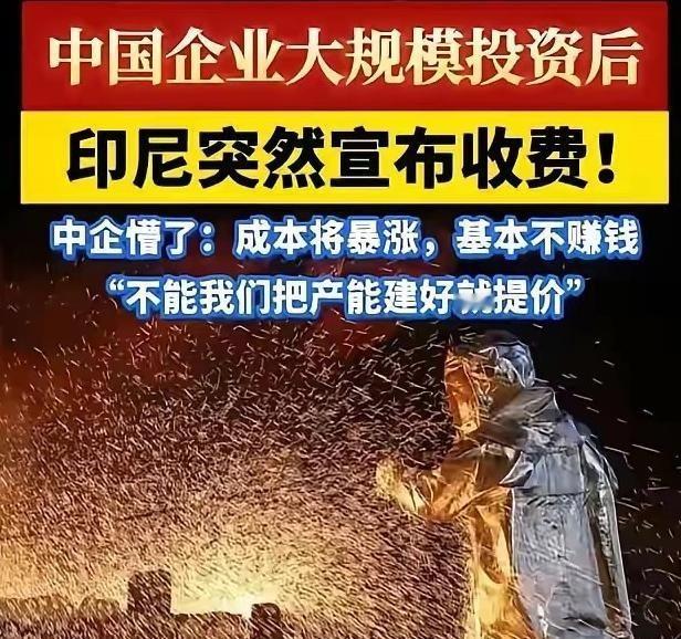 印尼想收割中国，可惜晚了一步。印尼能源与矿产资源部一纸部长令生效，彻底改写了全