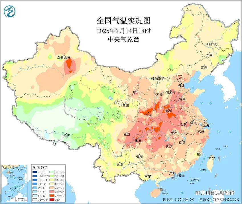 热成一片, 多地气温将超40℃! 周末又有台风吗?