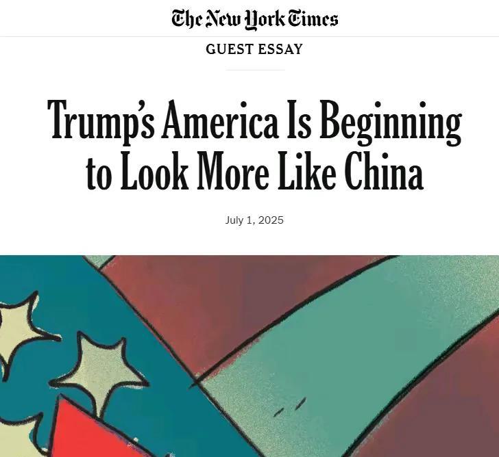 你敢信，《纽约时报》也开始夸中国了，预示着中美关系正持续回暖。1.中国是继英国