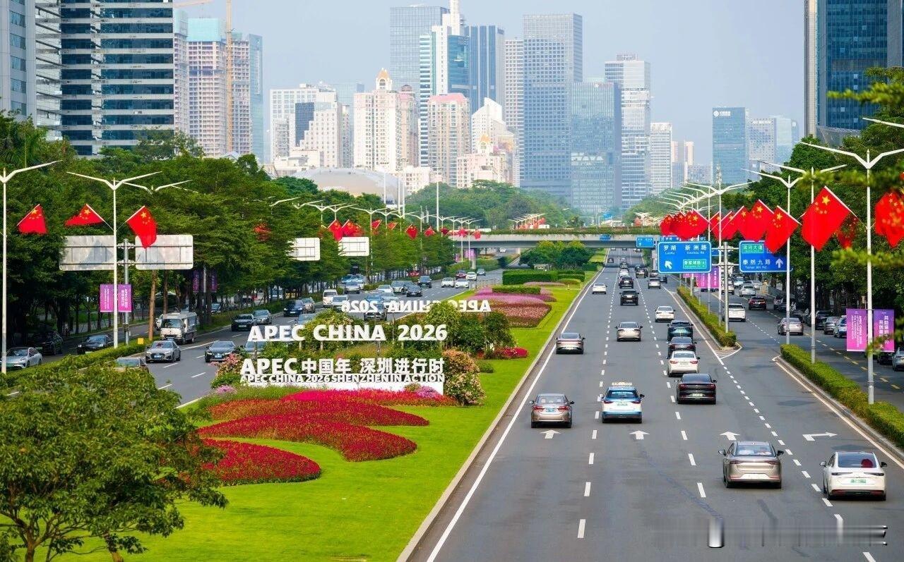 深圳为了迎接APEC弄的不错
