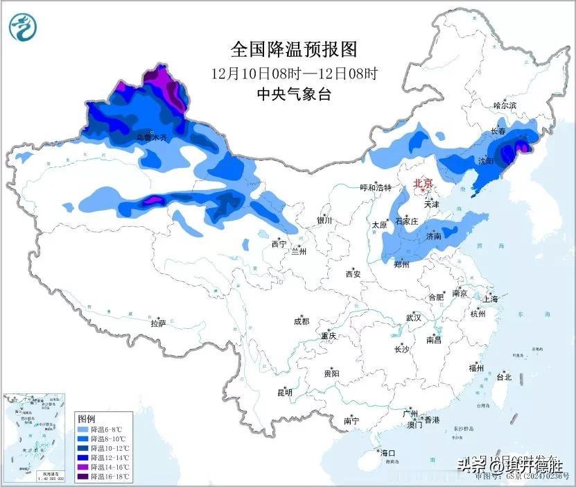 寒潮来了，山东大范围雨雪来袭！山东过去2天迎来了十月小阳春，大雪节气白天
