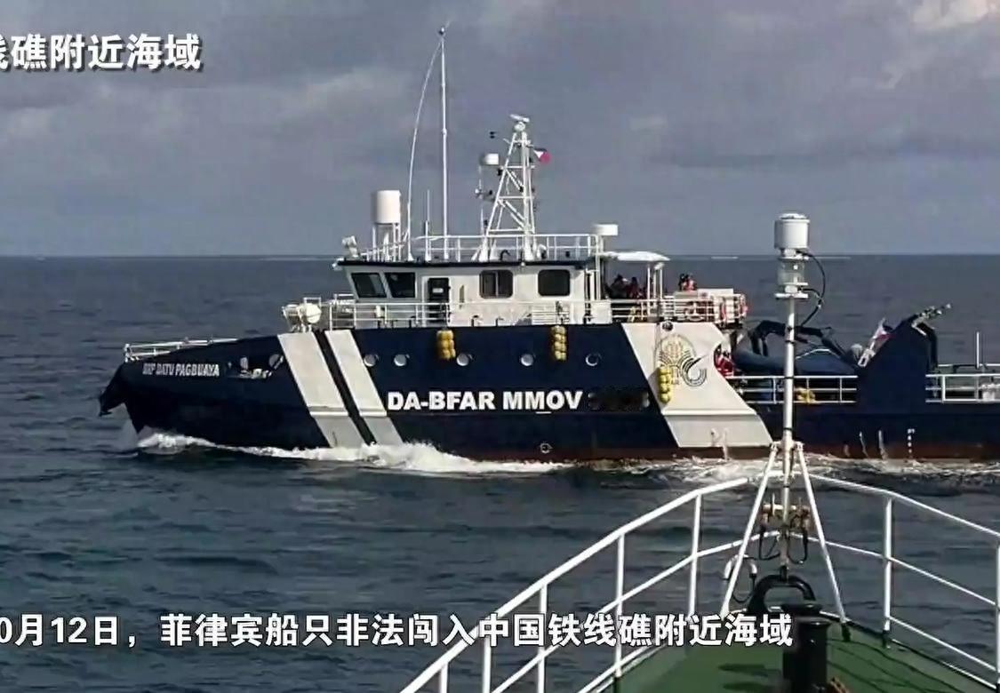 果不其然，中美刚翻脸，菲律宾就在南海动手，我海警水炮全力输出2025年10月