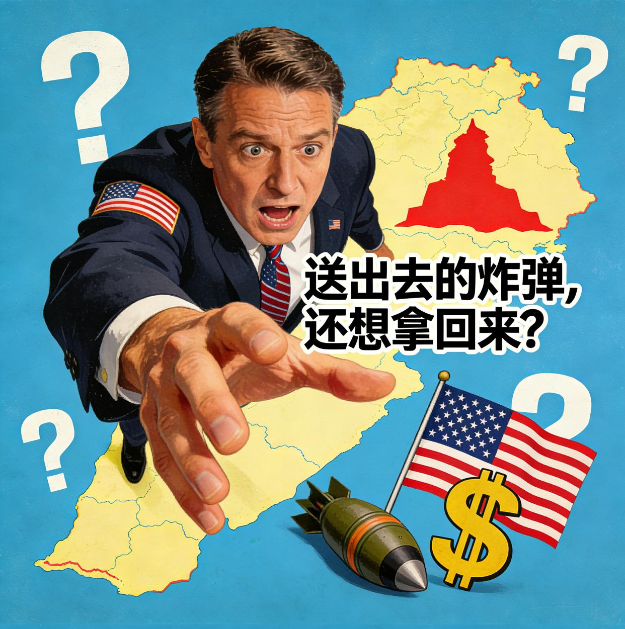 美国的骚操作太骚！震惊全球！世上竟有如此厚颜无耻之徒！撒出去的尿还想收回去！[黑