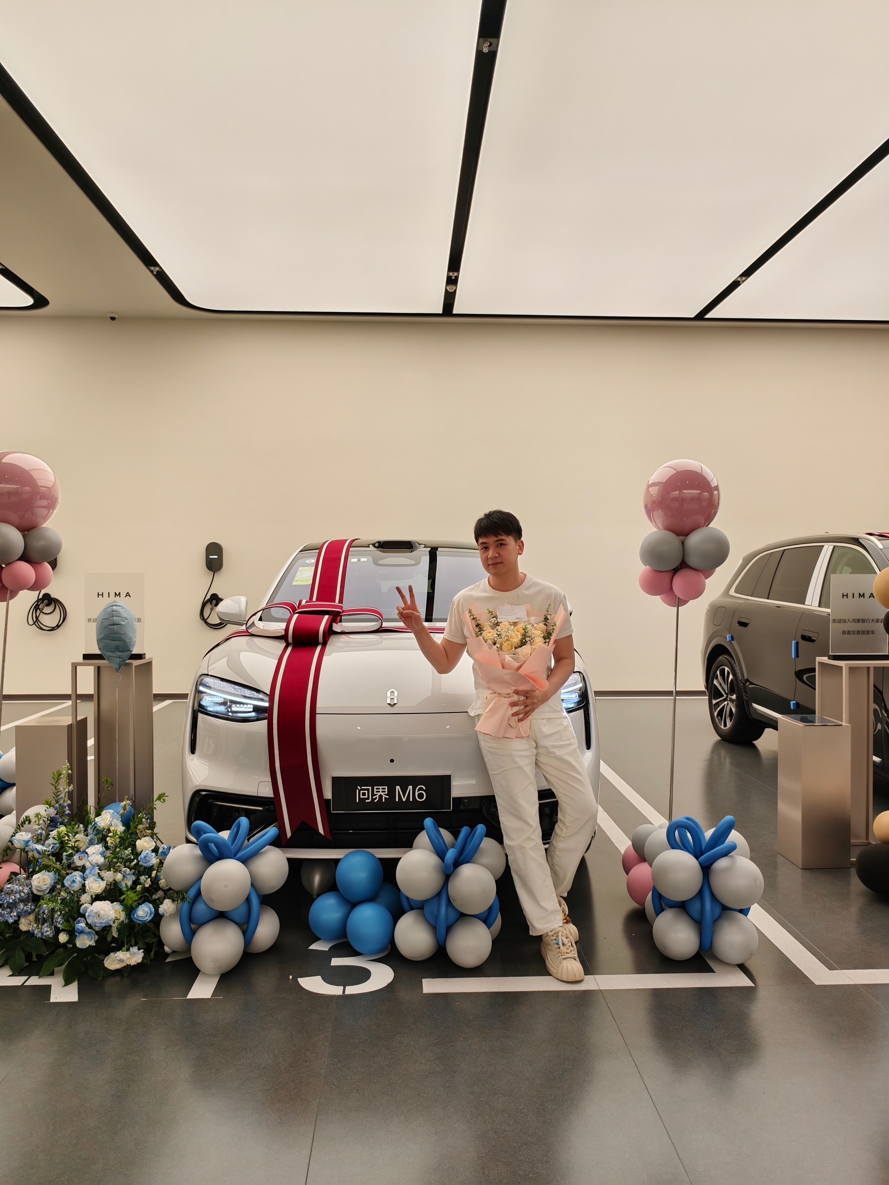 提车咯！五一开着问界M6去哪玩好呢？？？