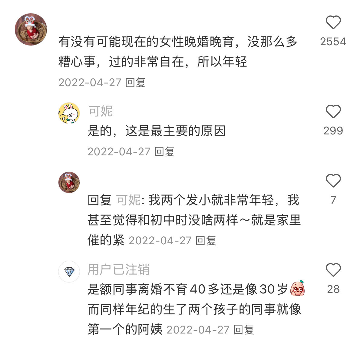忽然发现现在大家普遍都显年轻。。。