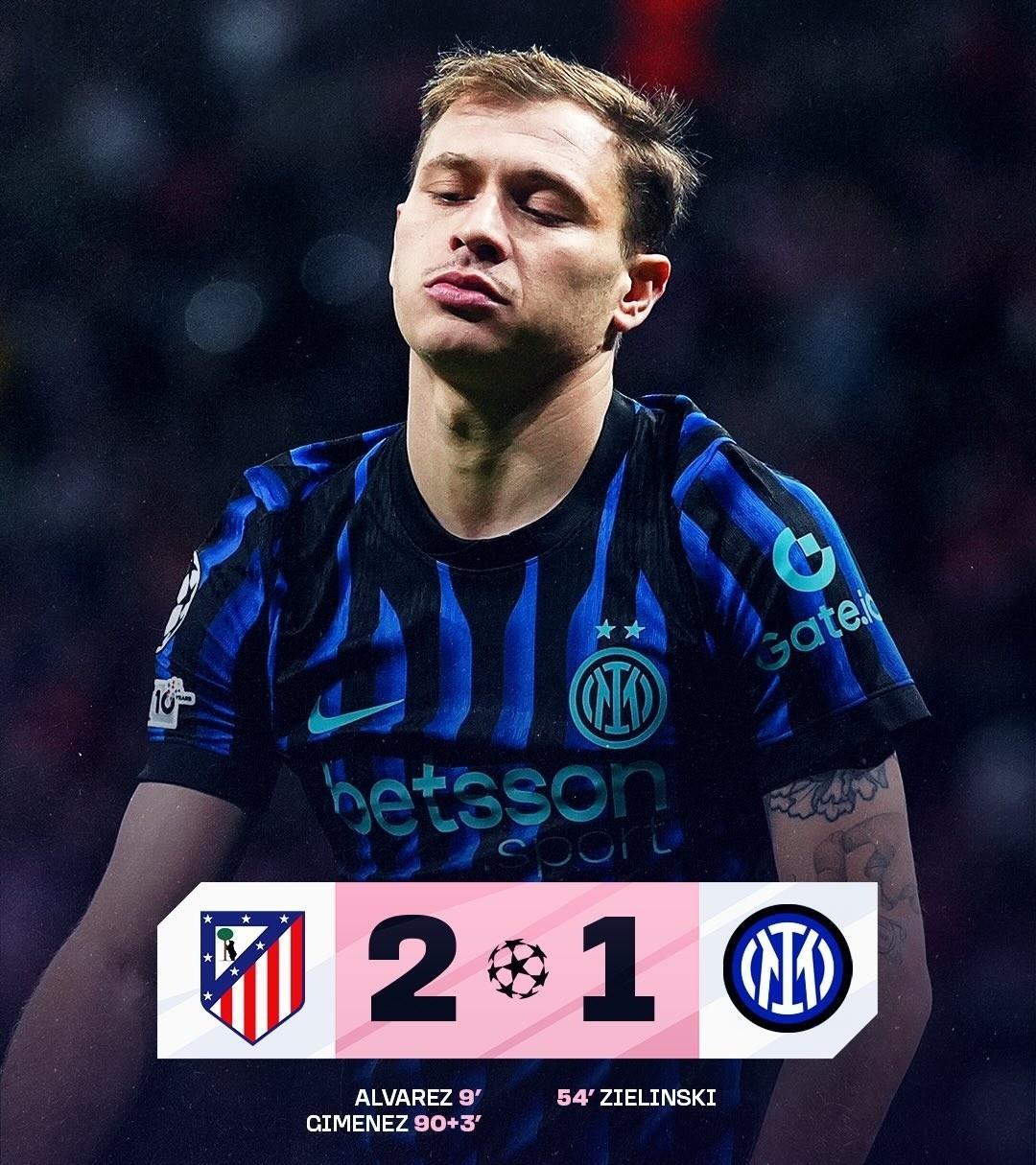 齐沃因为劳塔罗被批！国际米兰欧冠输球夜，队长劳塔罗赛后被米兰体育报打出了最低分。