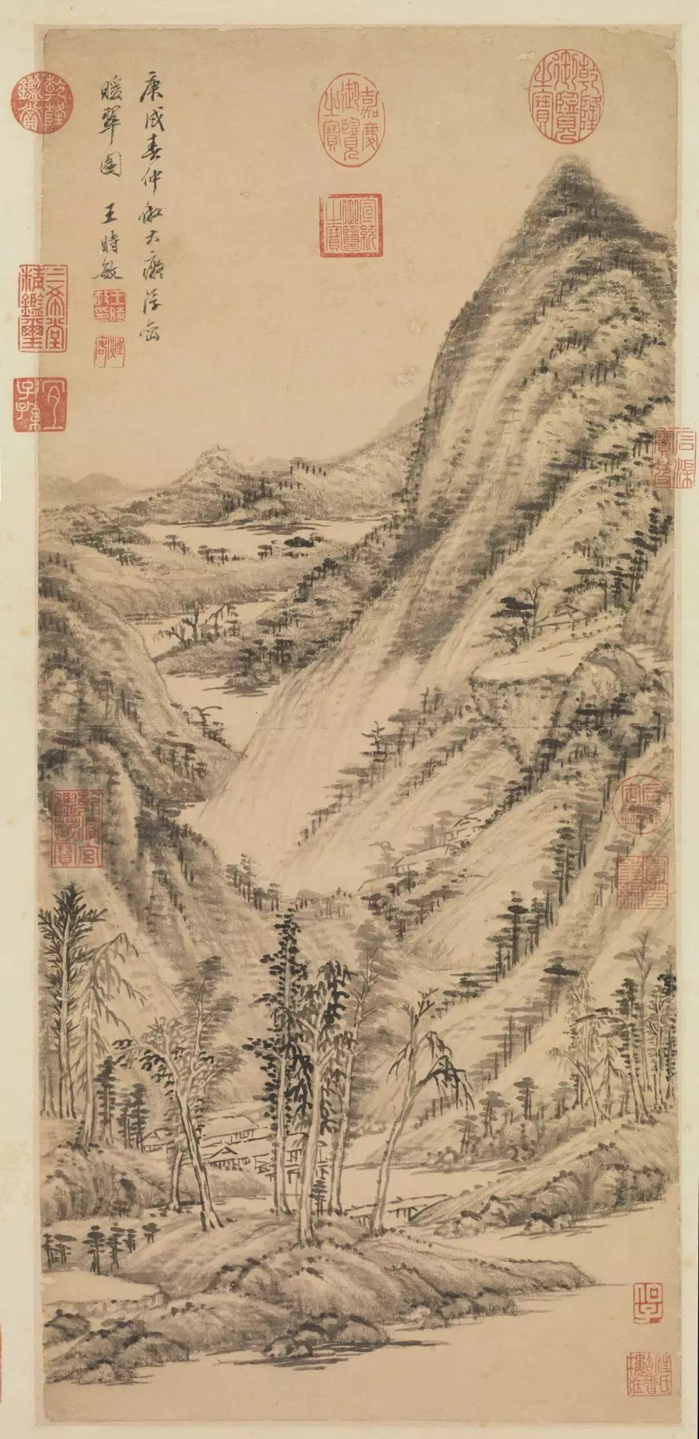 王时敏(1592年-1680年)，本名王赞虞，字逊之，号烟客，又号偶谐道人，晚号