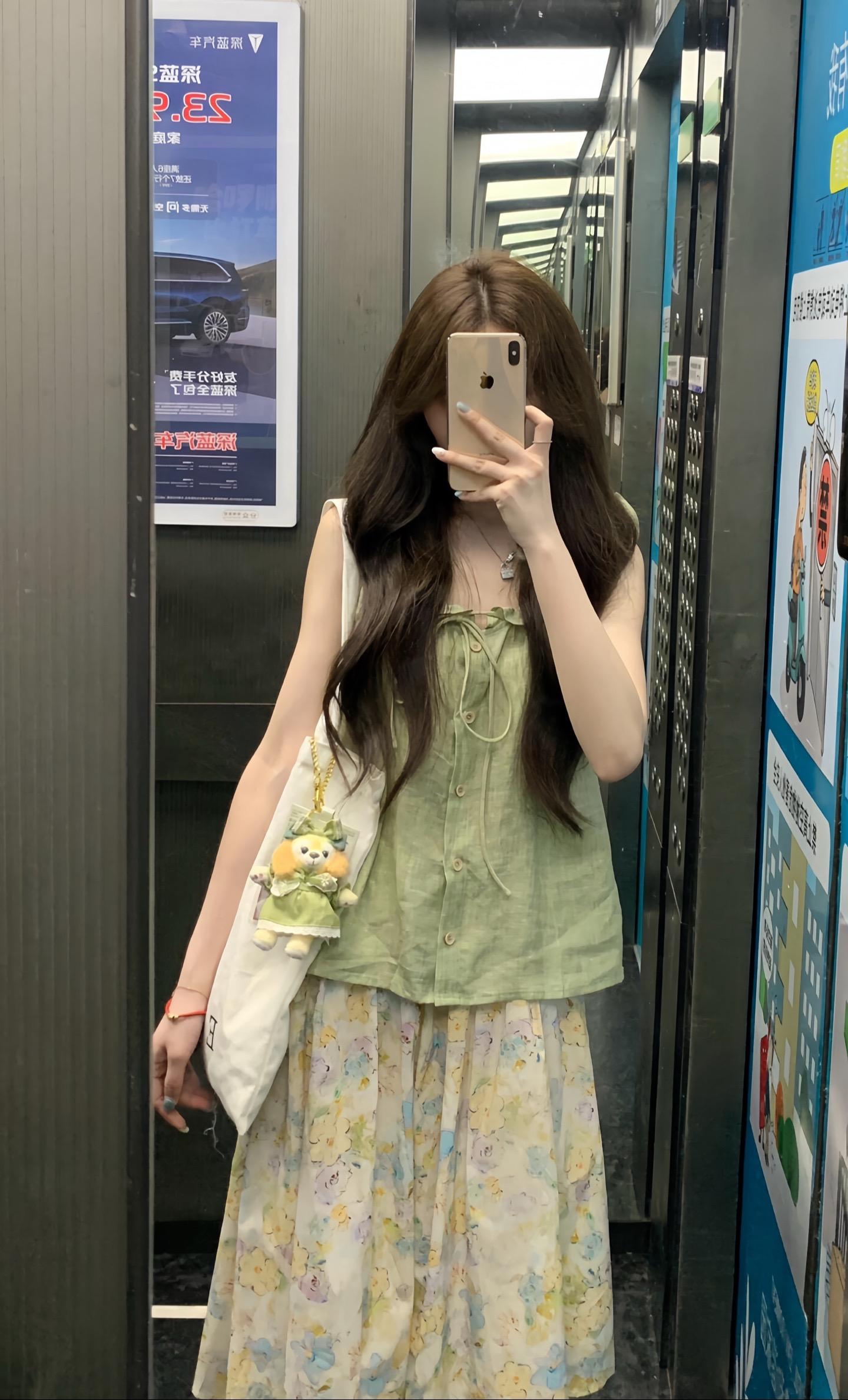 夏日碎花裙