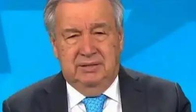 联合国突然掏出历史教科书，扉页上就写了一句话古特雷斯，这位联合国的掌门人，在