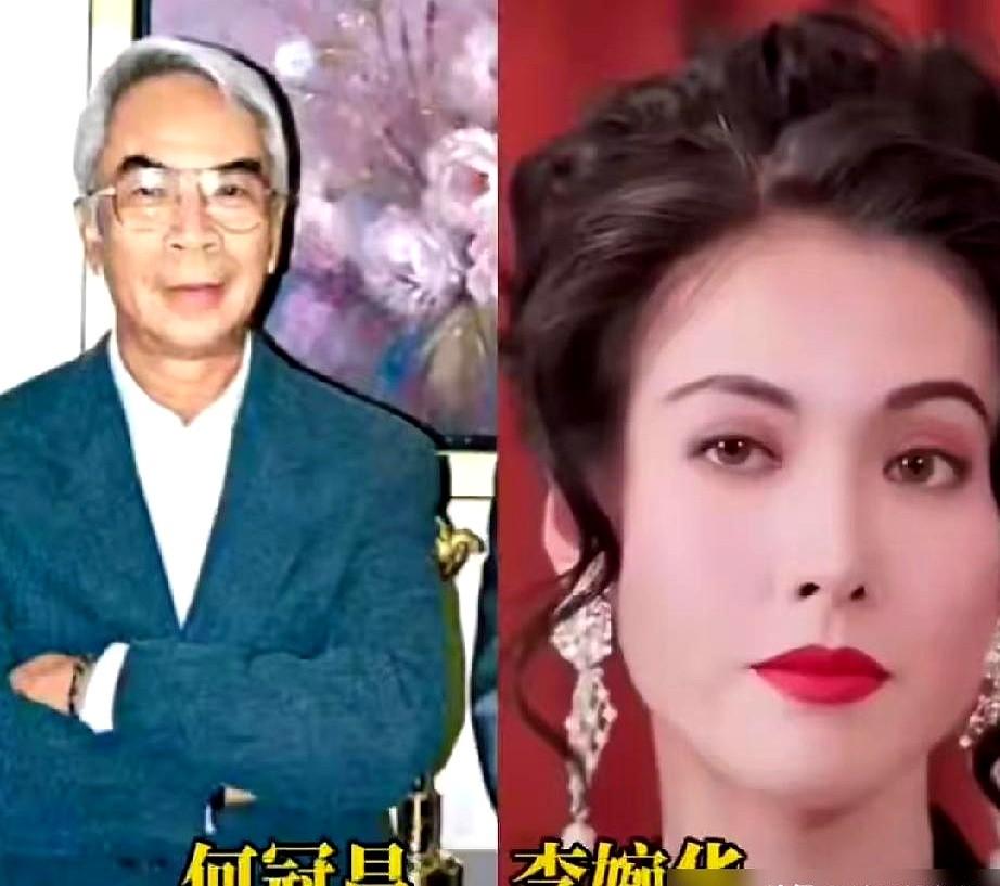 同一个干爹，两种人生，真没偏心这一说。当年嘉禾大佬何冠昌摆酒席，梅艳芳和罗美