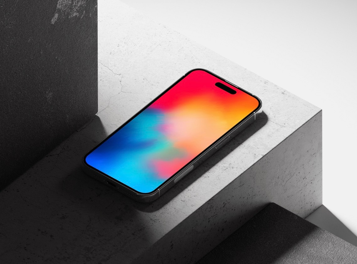 发一张我很喜欢的渐变色壁纸