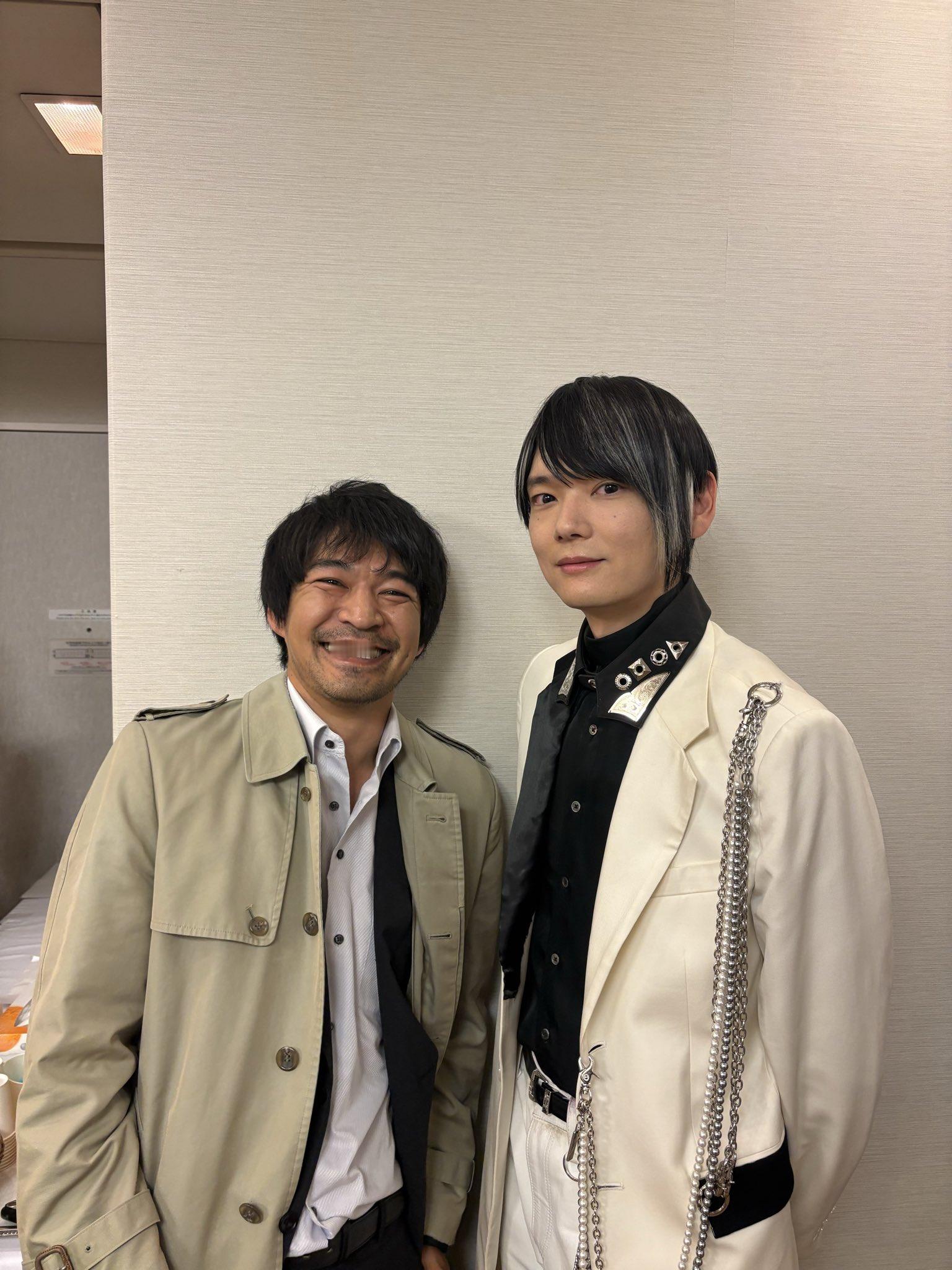 三嶋健太（約束の2ショット。小鷹(ノクス)と富士見。古川雄輝　さん　三嶋健太