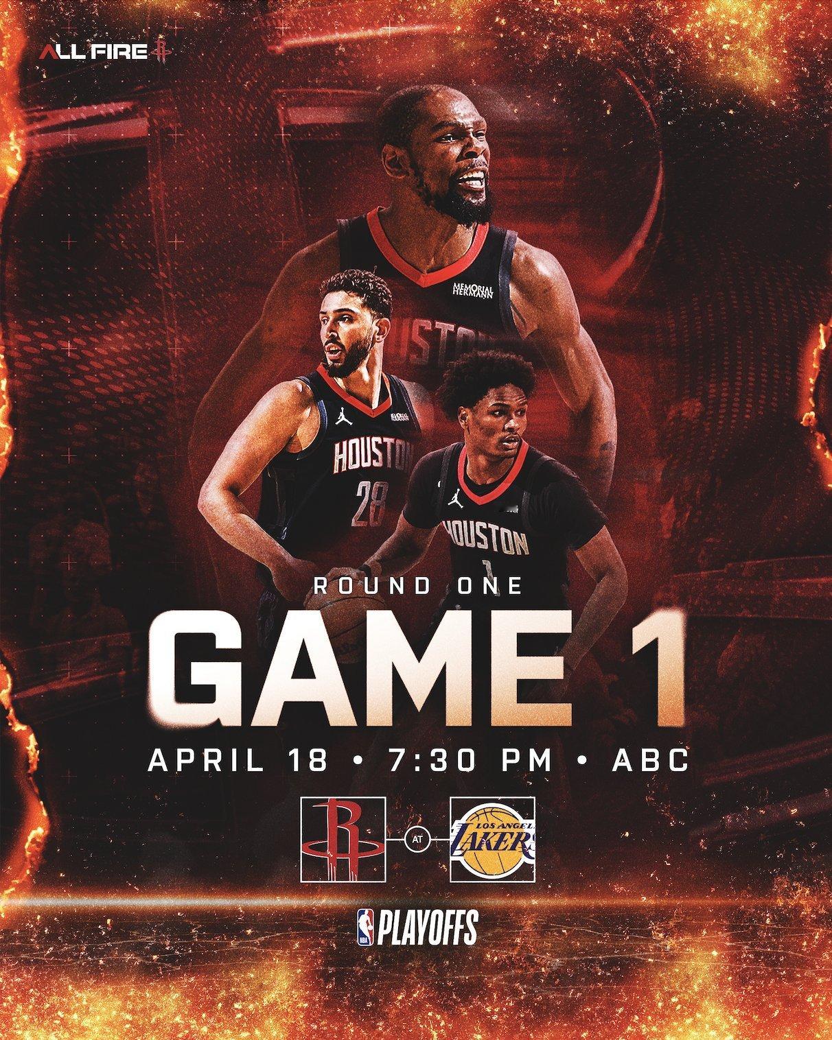 明早见🚀GOKD！！！GOHOU！！！火箭vs湖人休斯顿火箭