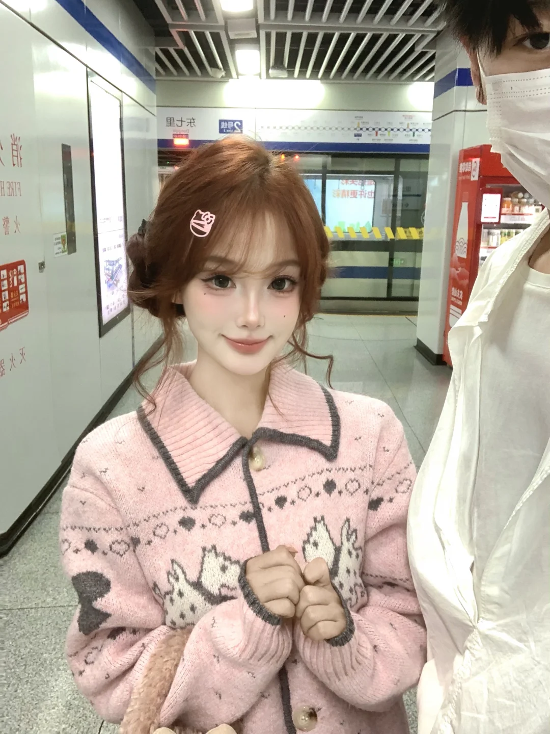 我女朋友今天真的好漂亮啊！！！