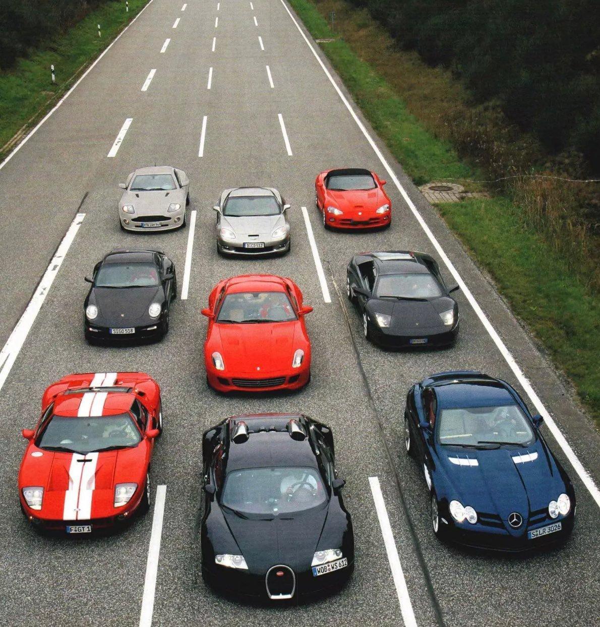 2006年，世界上最快的9台车。​​​