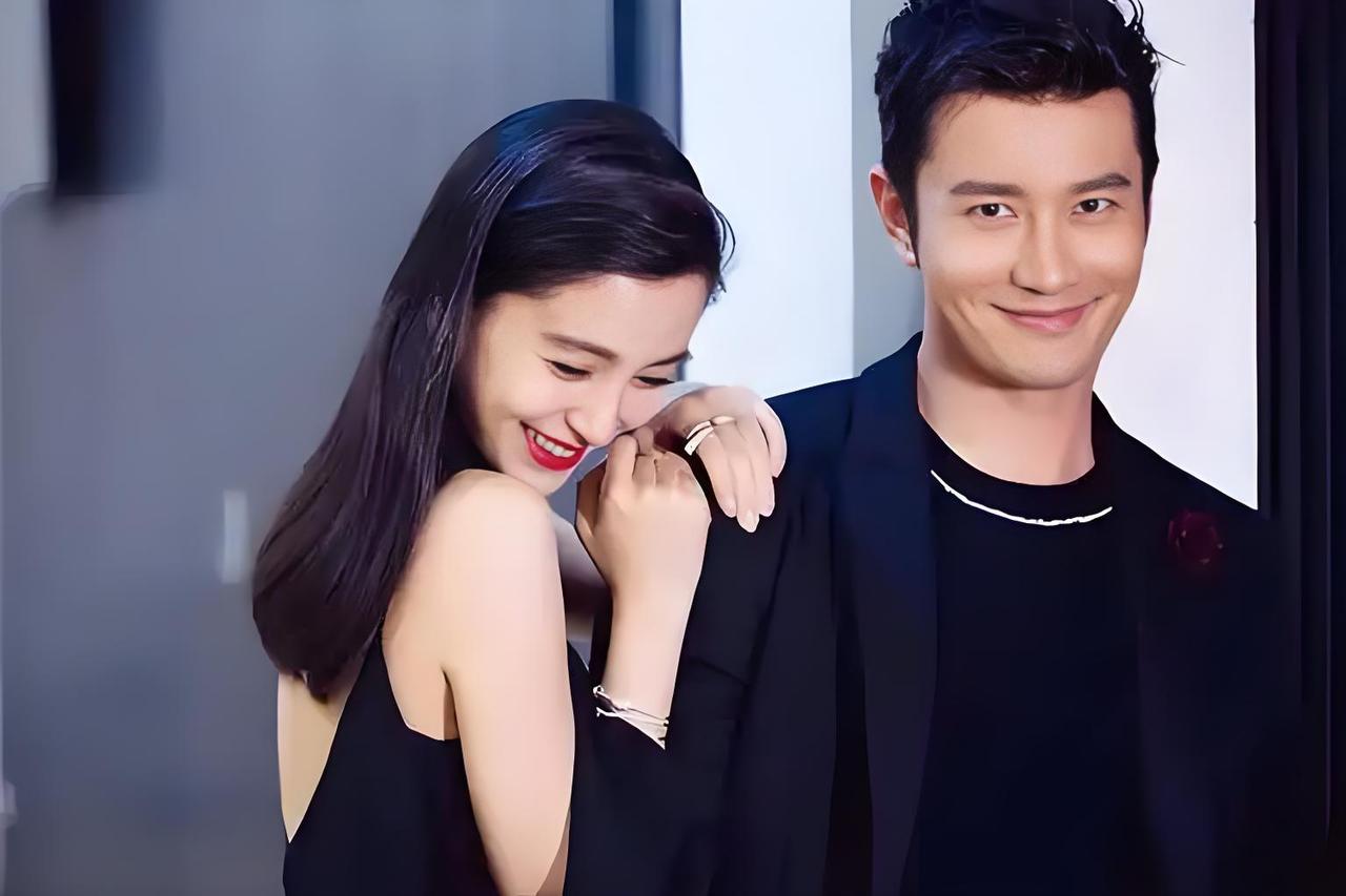 演员黄晓明说，我刚认识baby的时候，她确实很漂亮，但我喜欢她，是因为她的人品，