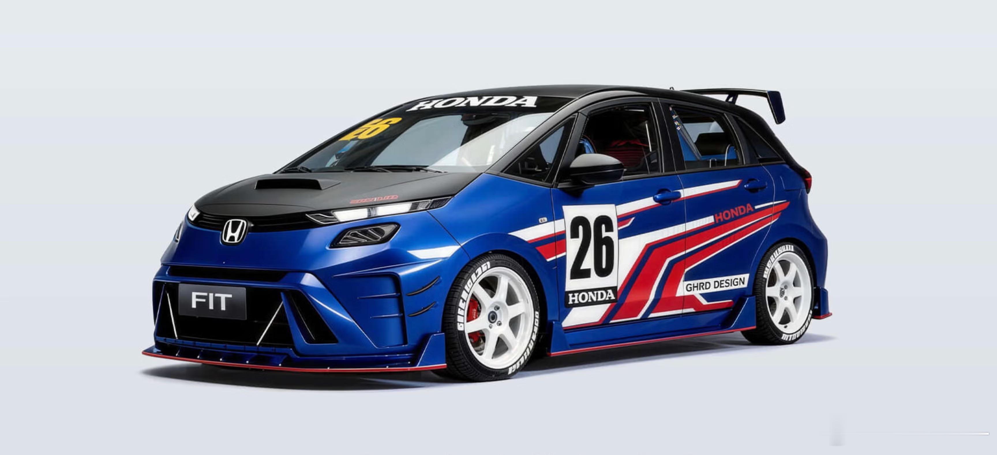 本田（Honda）为中国市场推出了飞度（Fit）掀背车的升级版，并推出了这款小型