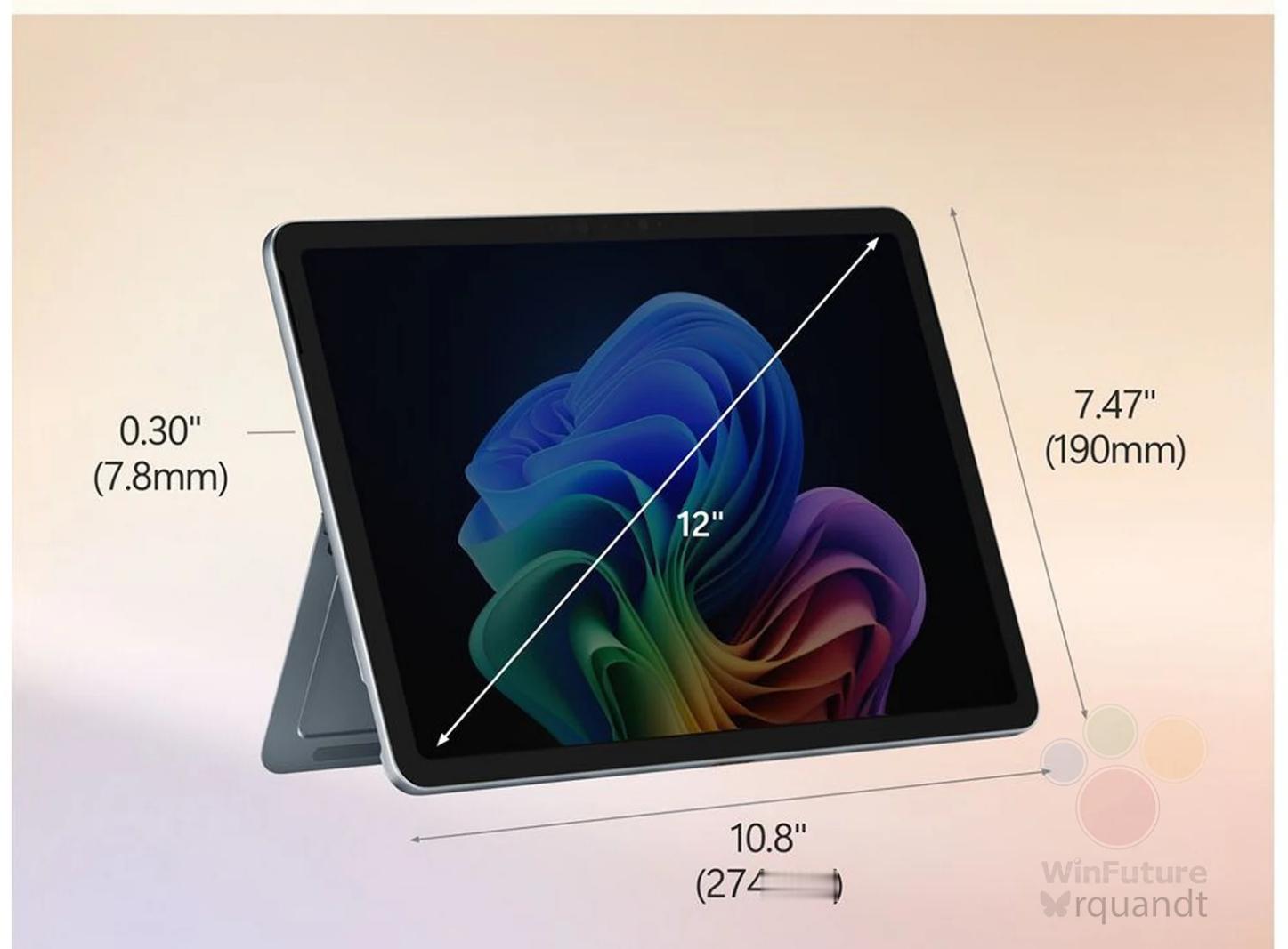 小尺寸SurfacePro（12英寸）的完整产品规格已经泄露，搭载LCD