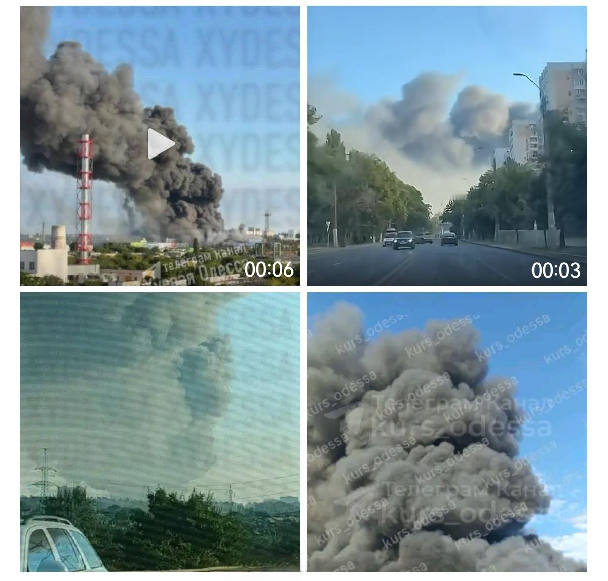 敖德萨，俄军巡飞弹炸毁的又一处Epicenter商场。这就是昨天被俄军侦察破
