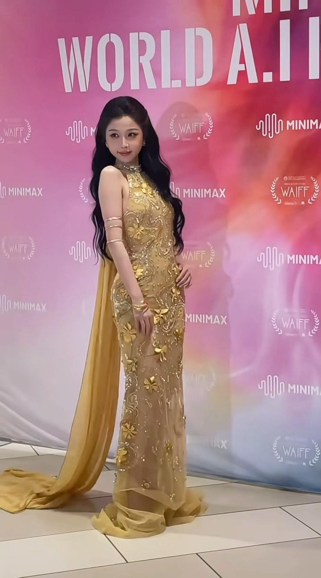 好明媚的女明欣😯这套真的好好好看！！这下真的要排队排到法国去了虞书欣戛纳第二套