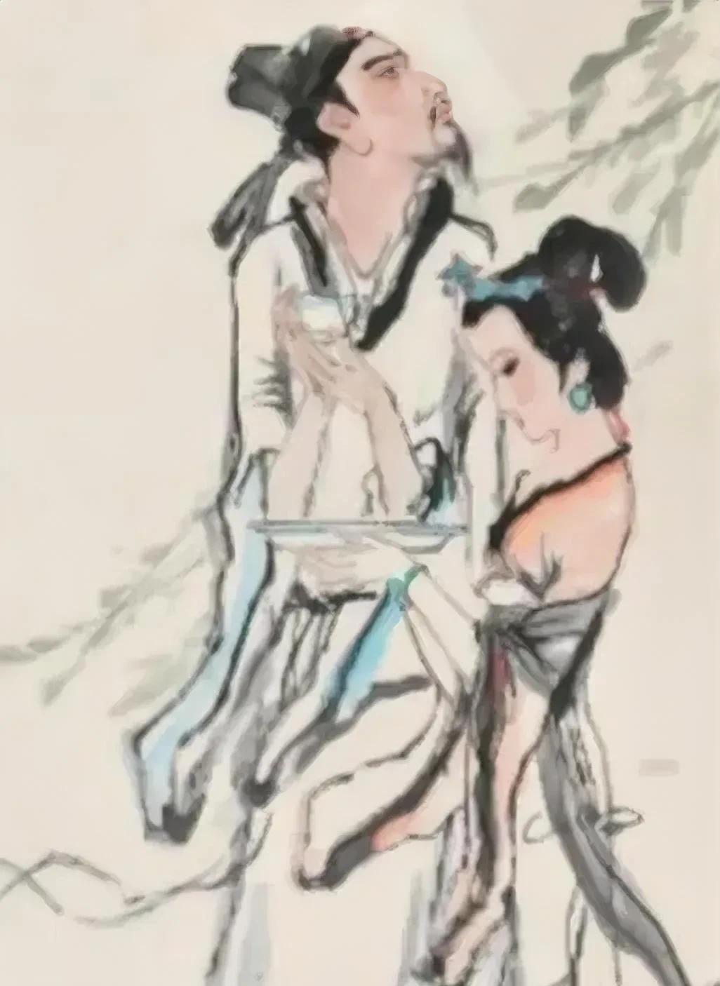 1144年，陆游娶了表妹唐婉，洞房花烛夜，陆游在唐婉耳旁说：一会吹了蜡烛，我可就