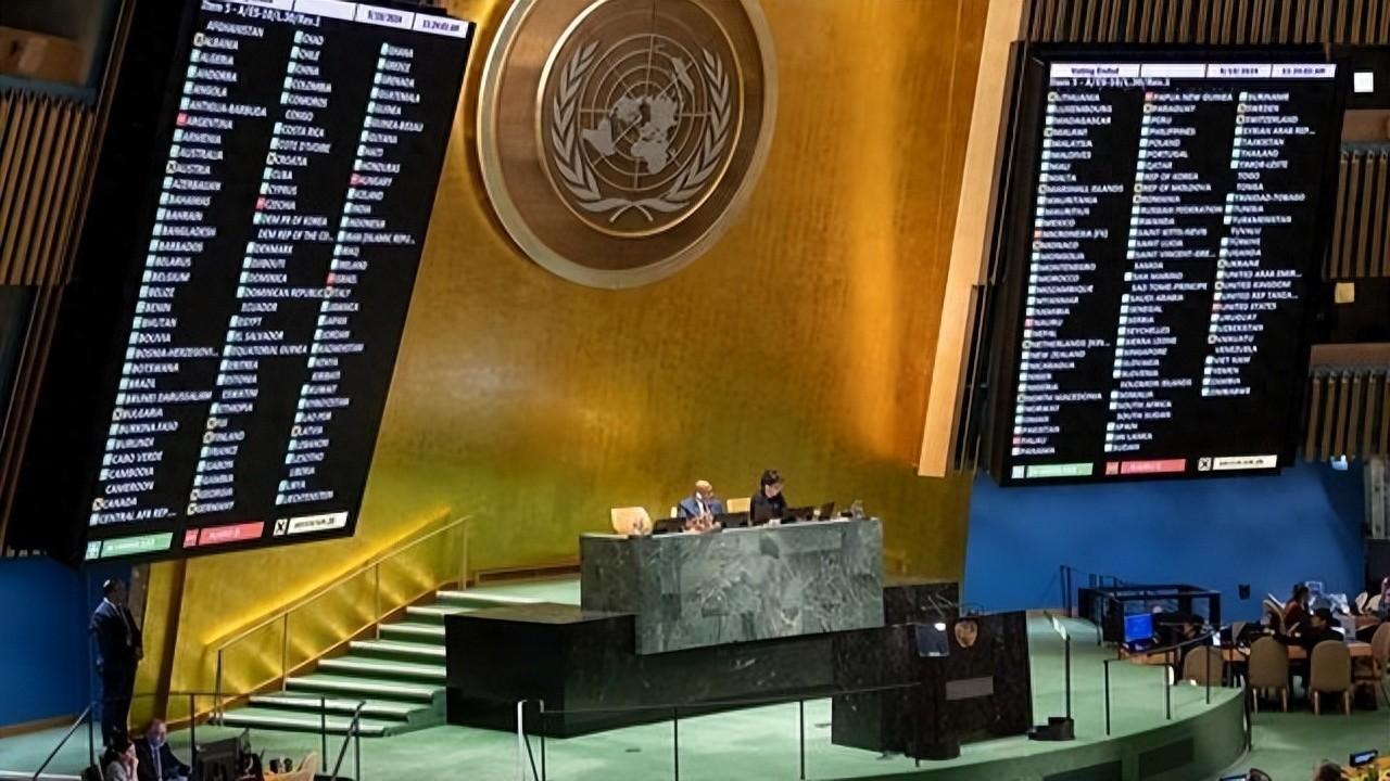 164票赞成8票反对！联合国高票通过决议：力挺巴勒斯坦建独立国家12月15日