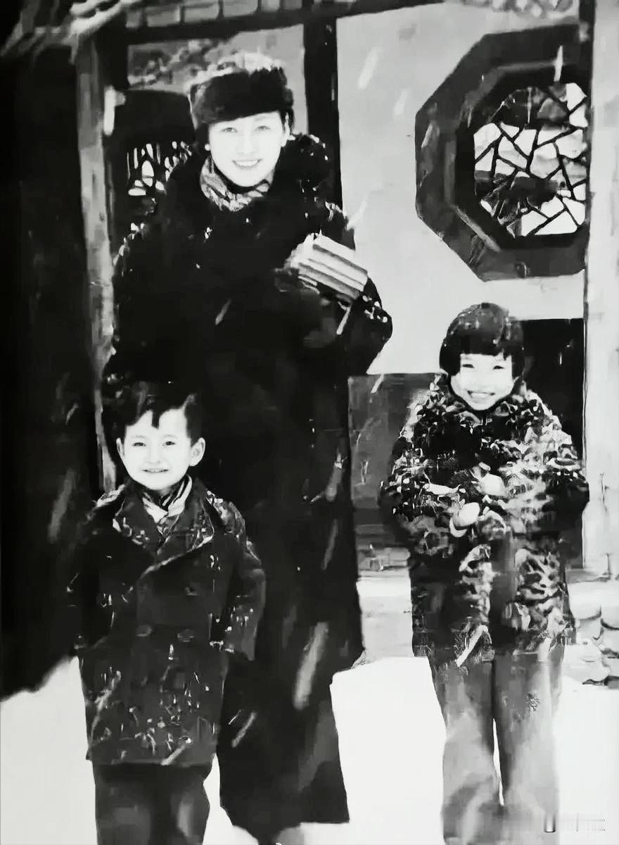 许多人对林徽因的容貌提出质疑。观察这张照片，它定格在1936年北京的雪天，当时3