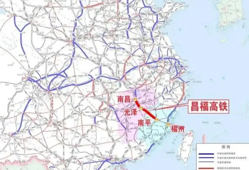 福州“十五五”规划要建两条350KM/小时的高铁，福龙高铁和昌福（厦）高铁，太让
