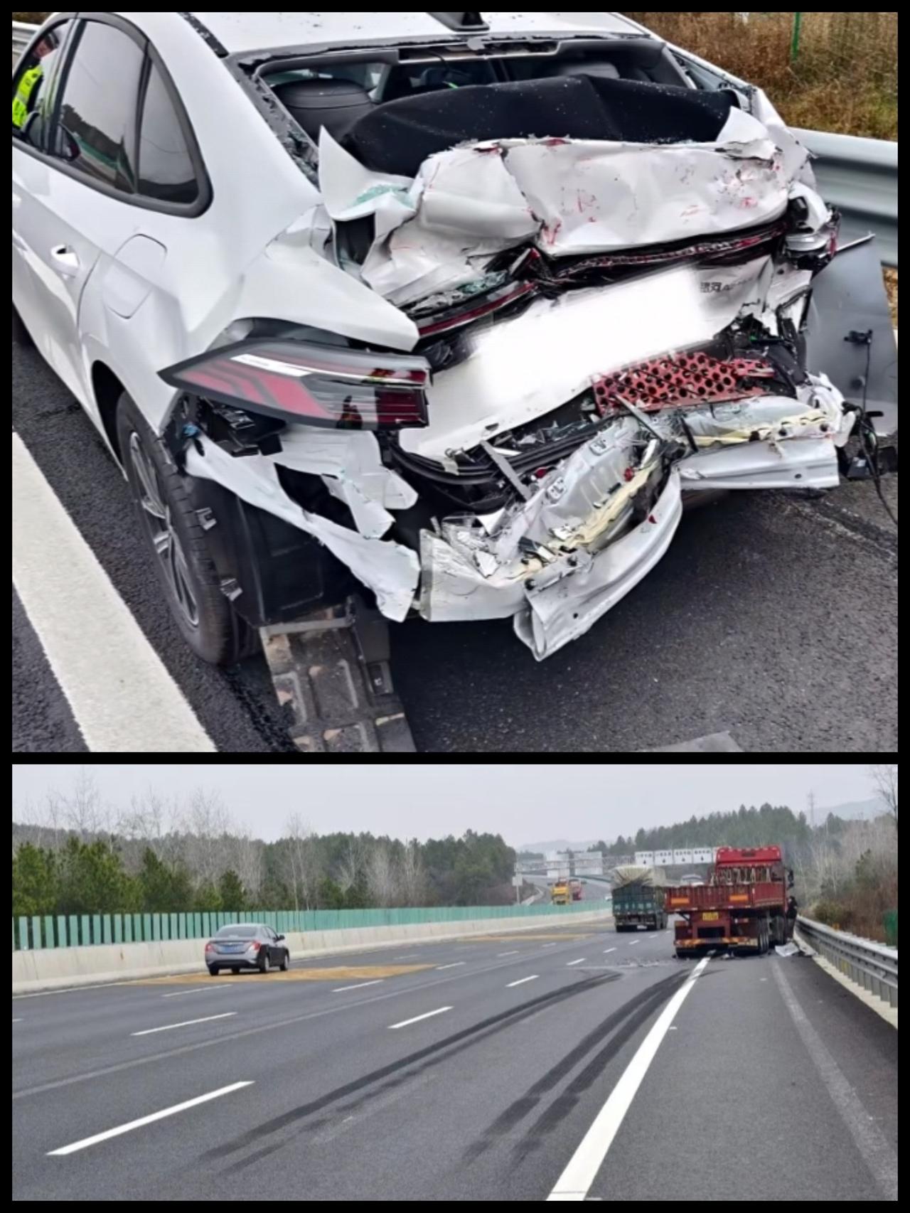 这社会一些脑子不清醍的人，还是太多了。2026年2月1日，江西樟吉高速。还处于实