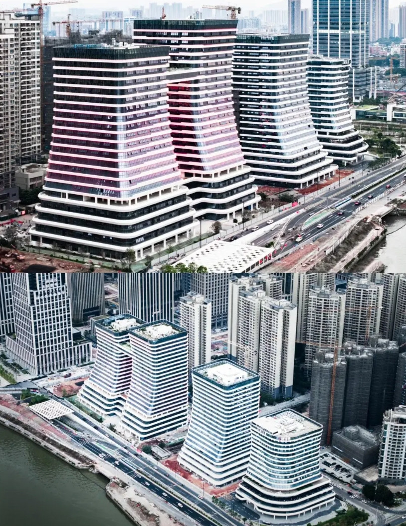 广州金融城新建了一组“何反应堆”？与深圳遍地马工作品集形成对比的是，广州近二十