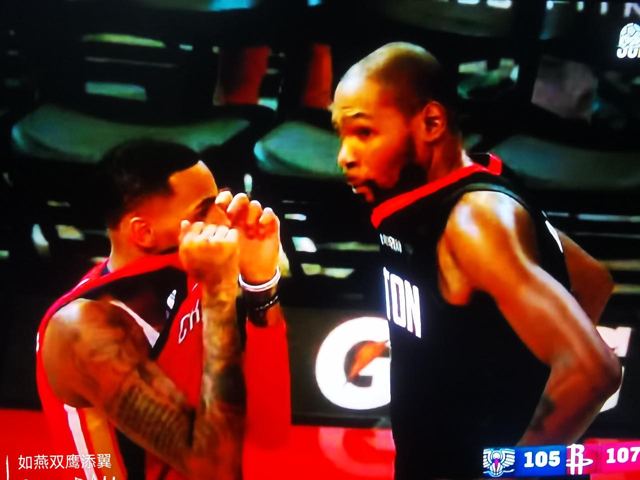 鹈鹕这么差不是没原因的鹈鹕客场105-107，输给火箭。