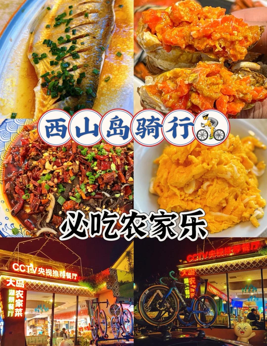 苏州西山岛环岛骑行🚴攻略码好🌊新手也能冲全程50km平缓路，边骑边看太湖波