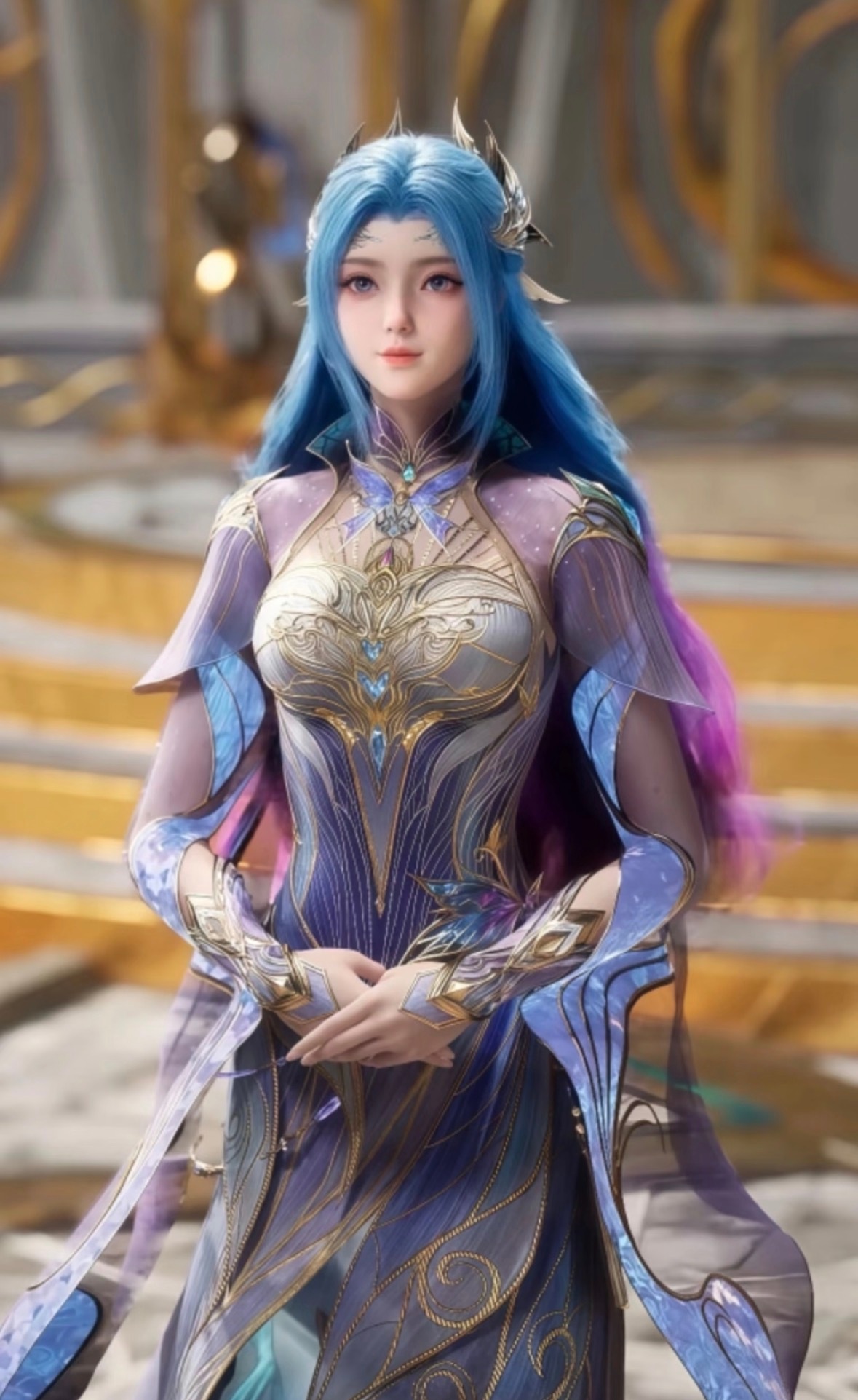 不得不承认，我们唐舞桐真的好美啊！💙一人安利一部国漫动漫点评团斗罗大陆