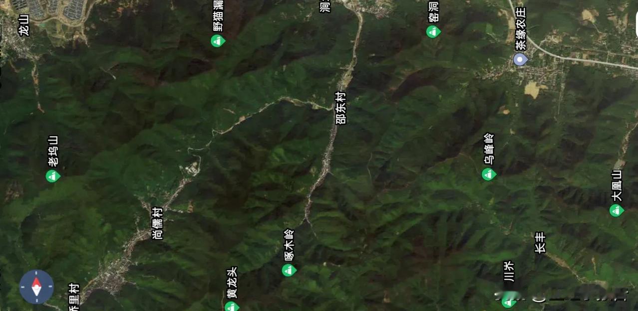 江苏纯山地类型省界就在宜兴与长兴交界处!在山区的行政划界，往往