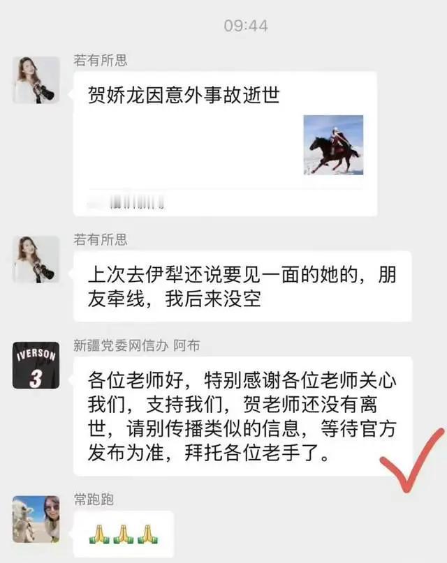 身披红斗篷的美女网红，传闻新疆农业对外合作中心主任贺娇龙1月13号坠马死亡，目前