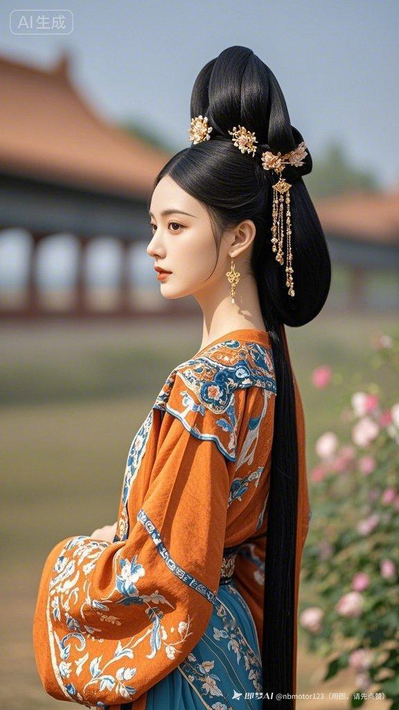 穿越时空的古典美人，惊艳的汉服与发饰！