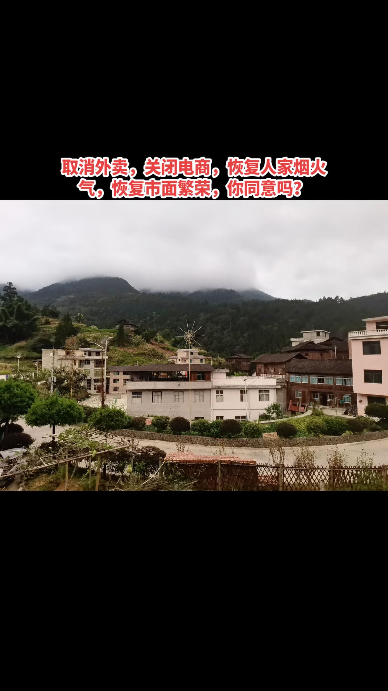 取消外卖，关闭电商，恢复人家烟火气，恢复市面繁荣，你同意吗？首先电商跟外卖为