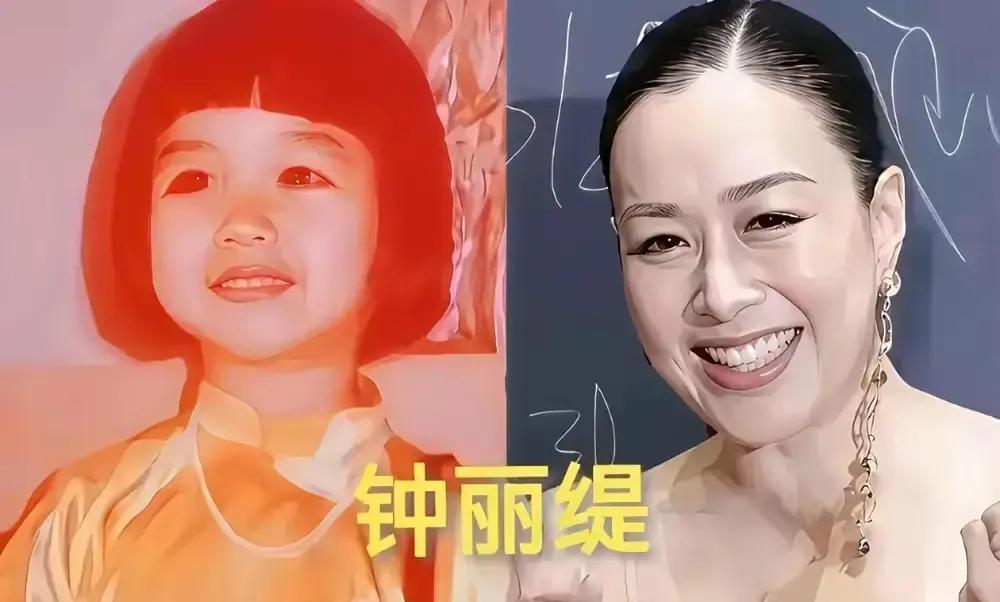 6岁拍广告就长成王祖贤脸米雪63岁近照刚流出，网友翻出她6岁童装广告，同款