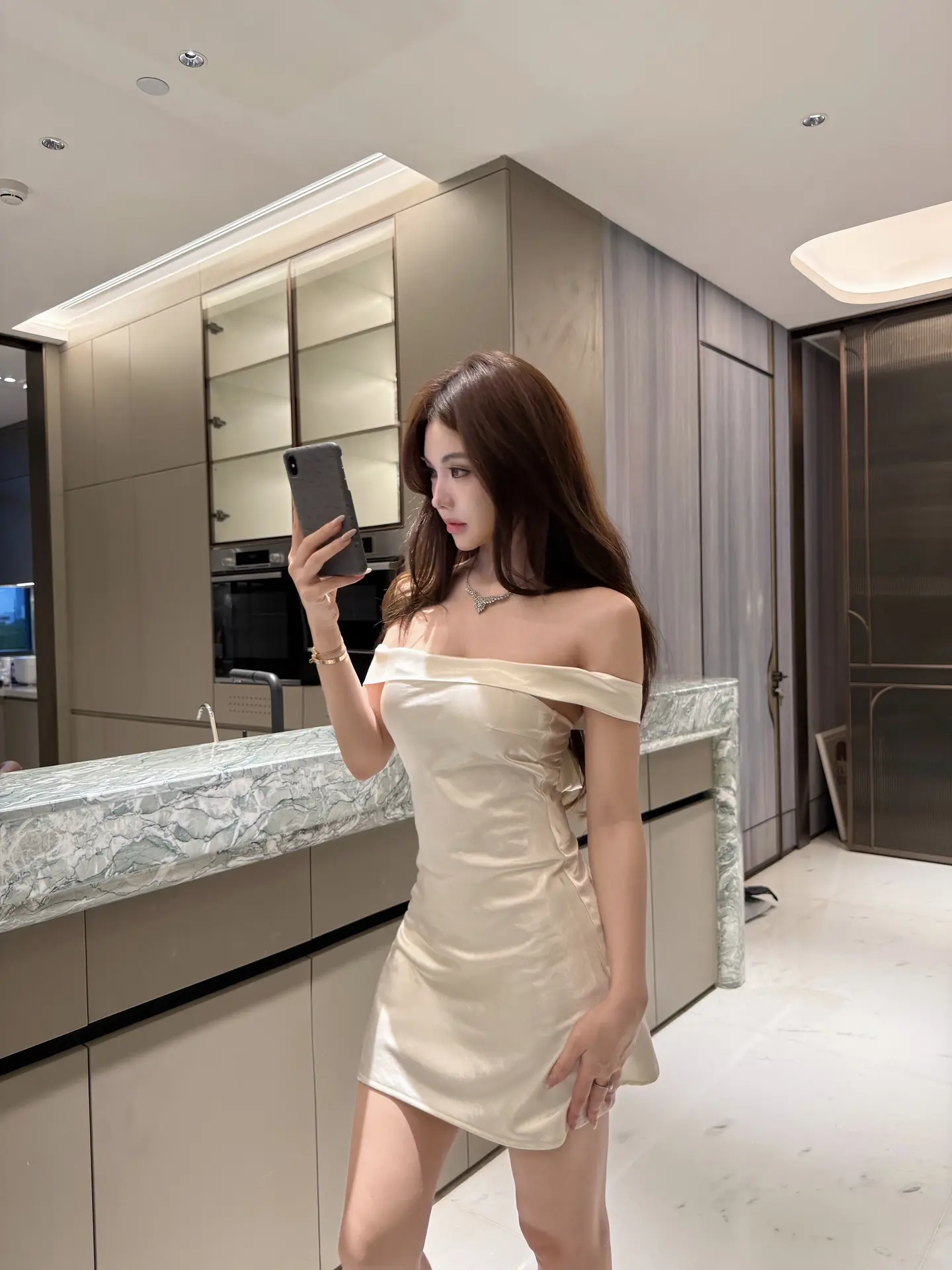 穿的像个美女 是不是真的美女无人在意 这就是穿搭的意义🫪
