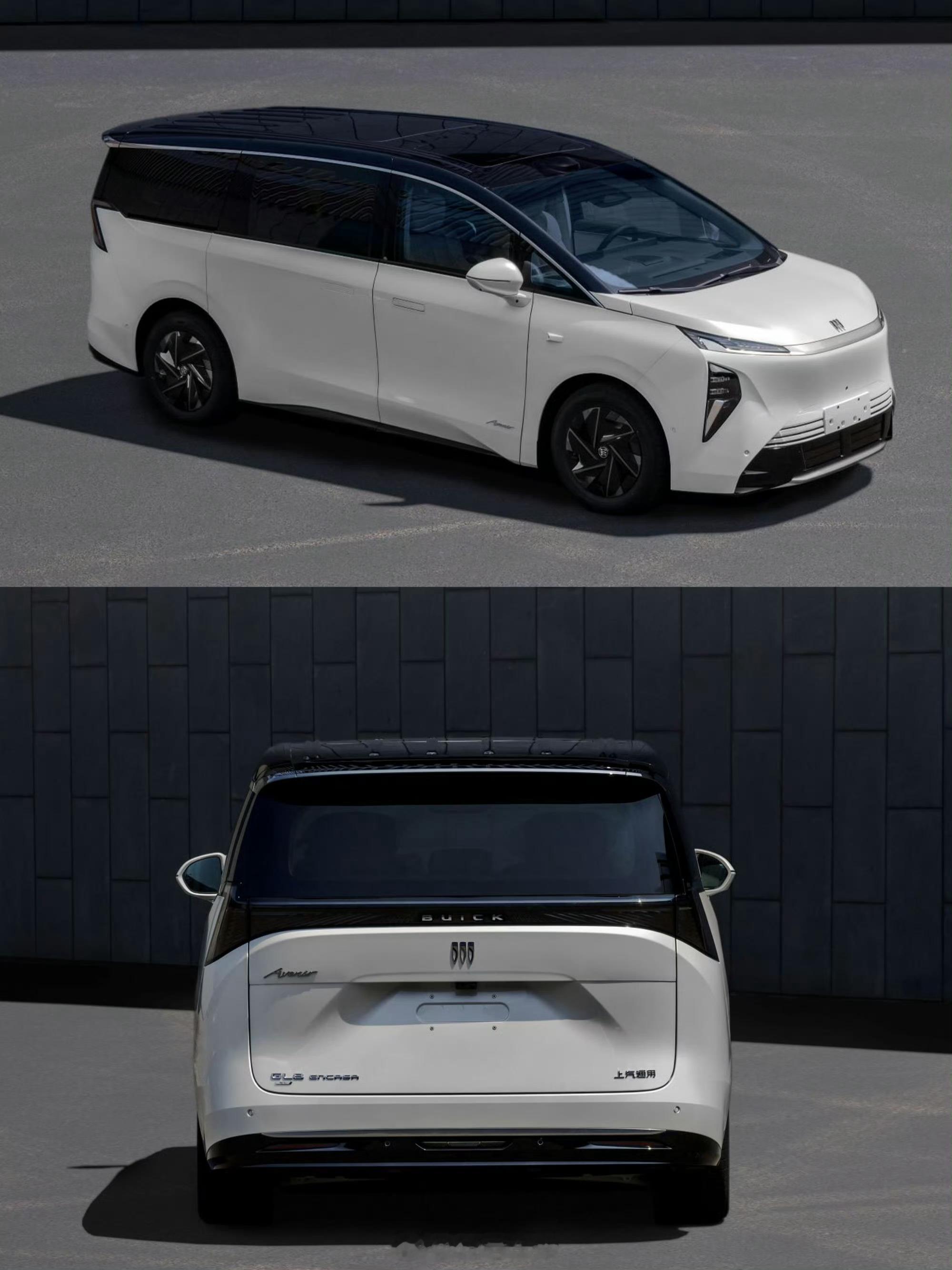 别克GL8也要做纯电车型了前电机332kW后电机150kW车长526
