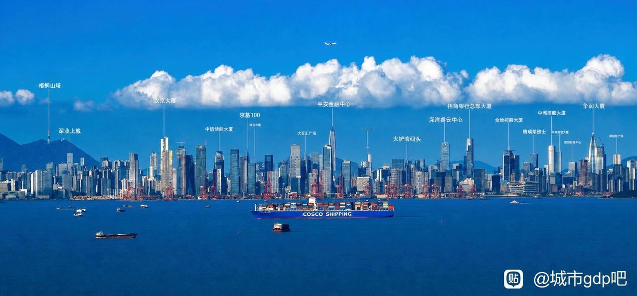 深圳是一个新兴的超级都市，基本上没什么老城区的概念。所以，深圳的城建质感是全国最