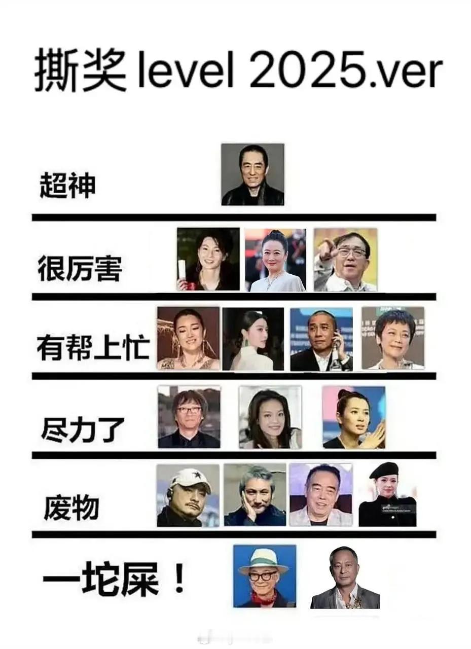 到时候让艺谋给诗幂撕一个