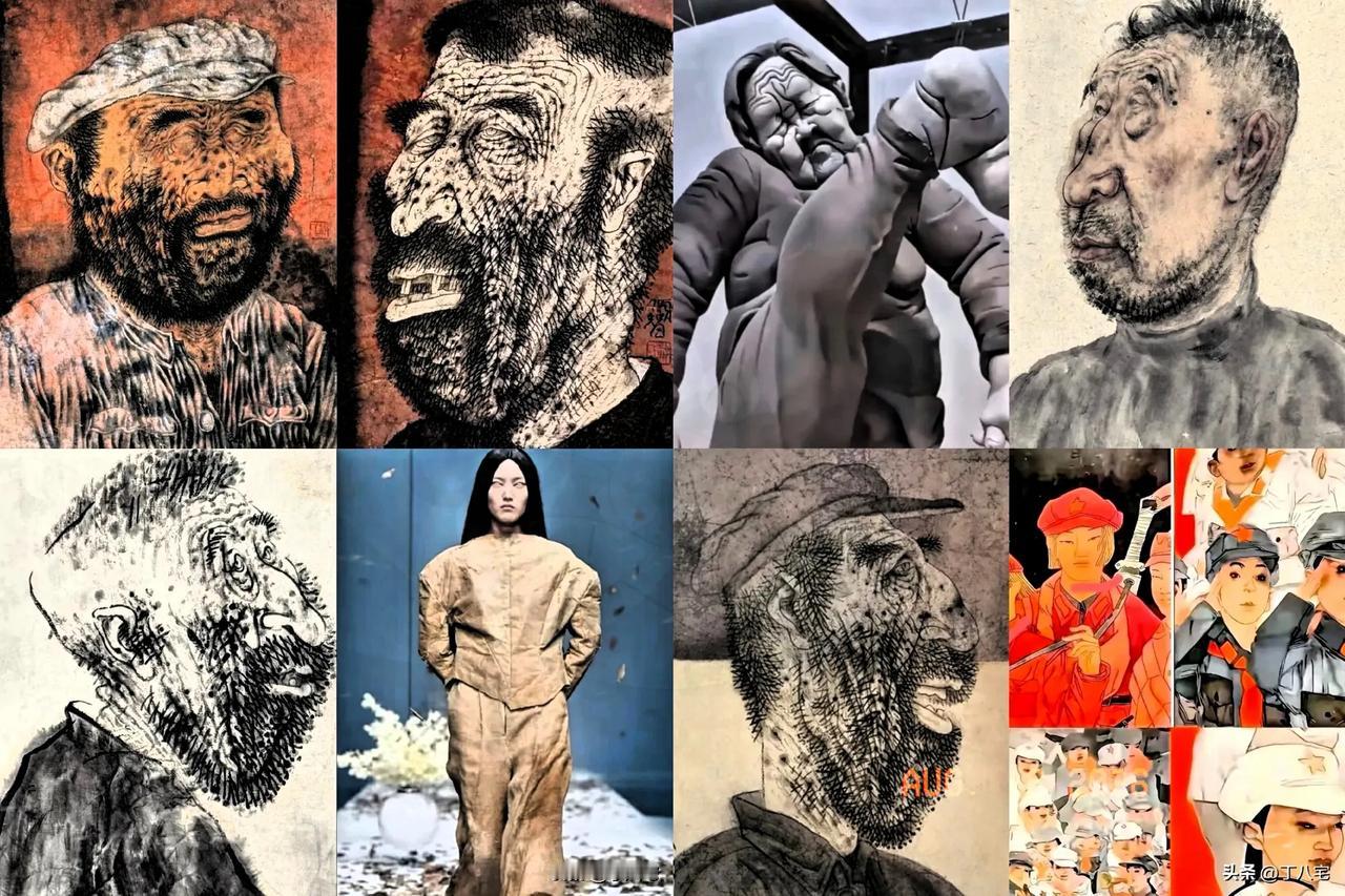 汤家凤这次是真的坐不住了，直接点名美院，说他们现在画出来的东西，简直是“丑”出了
