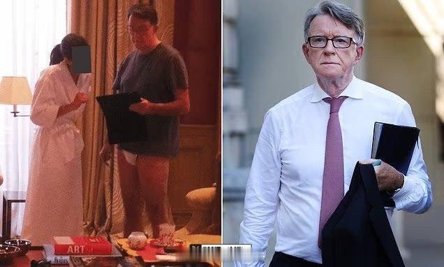 在爱泼斯坦文件中：英国前驻美大使，曼德尔森勋爵（LordMandelson）只