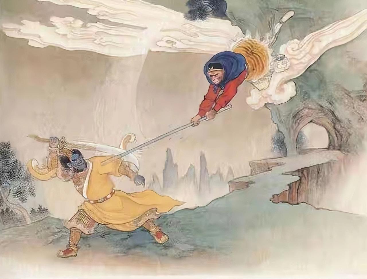 西游记武力排行榜：黄袍怪硬刚孙悟空，六十回合后输了也不服气观众都被86版西游