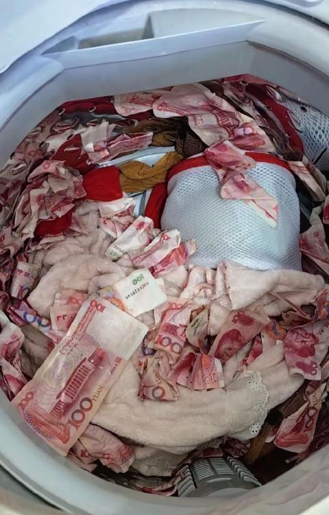 心血来潮突然想洗衣服，然后就这样啦！咋办啊？