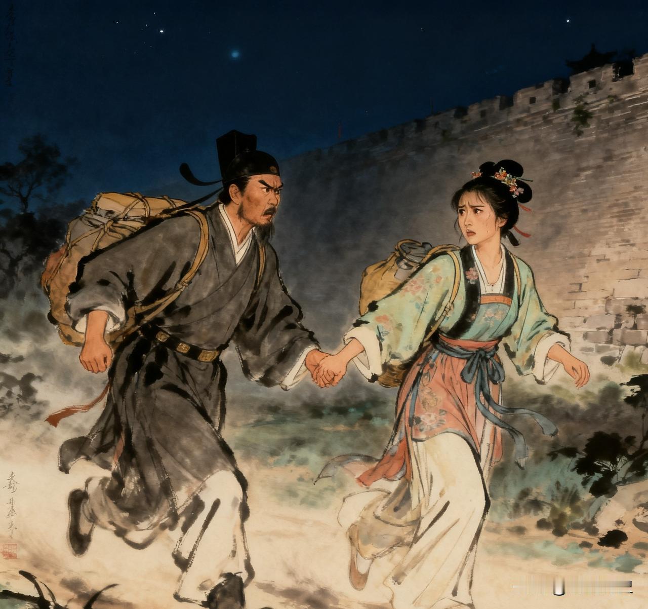 唐朝，书生想求娶巡抚的独生女，巡抚大怒：“你是乞丐出身，凭什么娶我女儿？”书生与