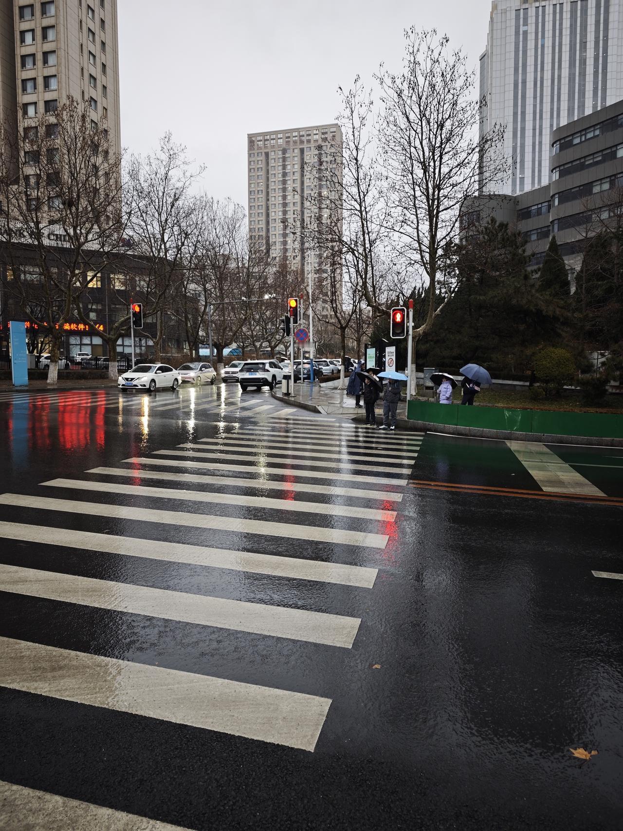 大连12月冬天居然下雨，真是太邪门！冬天本该雪花飘飘，现在却阴雨浇头，老天爷是喝