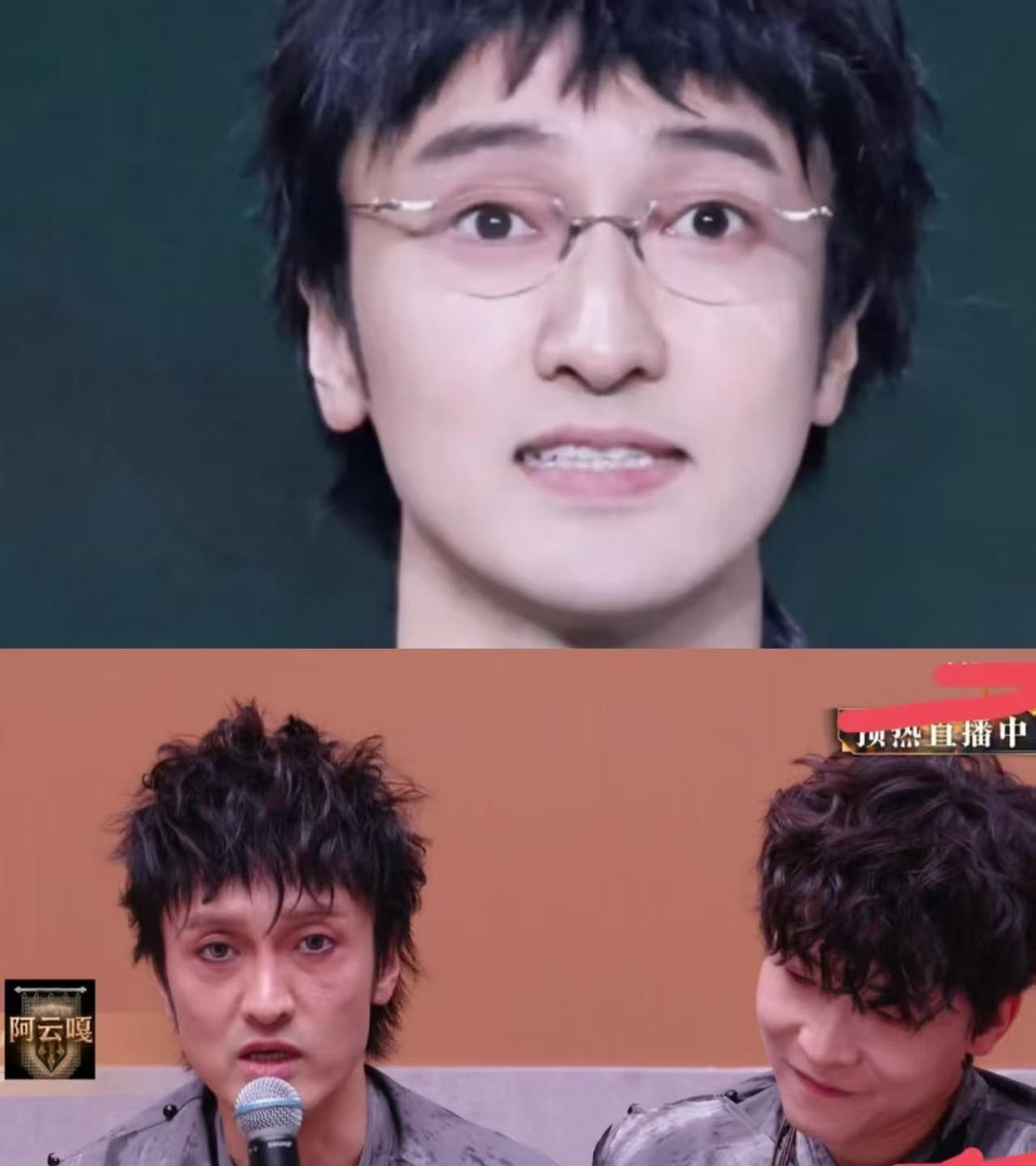 才进披哥没几天，王传君脸上两块肉直接挂不住，比他在《我不是药神》里演绝症病人吕受益还吓人。旁边的王啸